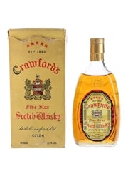 Crawford S Five Star Scotch Whisky Bottled 1970s