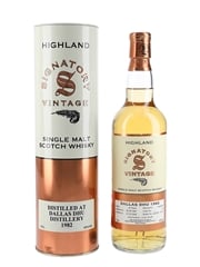 Dallas Dhu 1982 25 Bottled 2008 Signatory Vintage