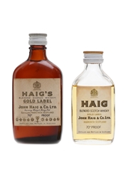 Haig Gold Label 70 Proof  2 x 5cl