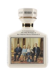 Ben Nevis 10 Pointers Ceramic Decanters 90th Birthday Of Queen Elizabeth Ii