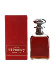 Hennessy Napoleon Silver Top Library Decanter