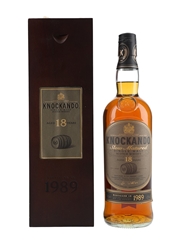 Knockando 1989 18 Year Old Slow Matured