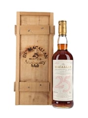 Macallan 1958-1959 25 Year Old Anniversary Malt