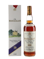 Macallan 1980 18 Year Old