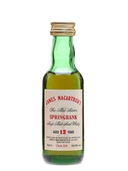 Springbank 12 Year Old James MacArthur's 5cl / 59.8%