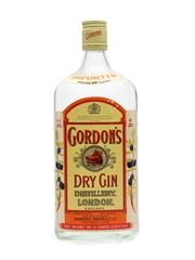 Gordon's Dry Gin Bottled 1970s 100cl / 47%