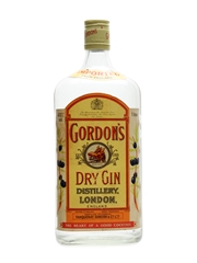 Gordon's Dry Gin Bottled 1970s early 1980s/100cl / 47.3%