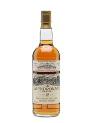 Glendronach 12 Years Old Bottled 1980s 75cl
