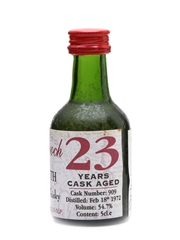 Largiemeanoch 1972 Cask Strength 23 Year Old The Whisky Connoisseur 5cl / 54.7%