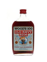 Wood's 100 Old Navy Rum Bottled 1970s 37.5cl / 57%