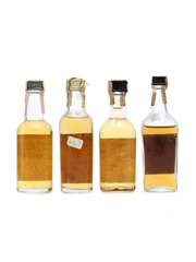 4 x Assorted Whisky Miniature 