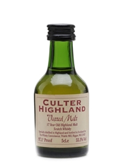 Culter Highland 17 Year Old The Whisky Connoisseur 5cl / 55.5%