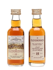 Glendronach 12 & 15 Year Old Sherry Cask 2 x 5cl
