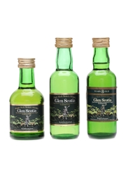 Glen Scotia Bottled 1980s 3 x 5cl / 40%