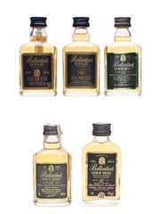 Ballantine's 12 Year Old Gold Seal  5 x 5cl