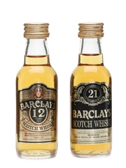 Barclays 12 Year Old & 21 Year Old  2 x 5cl