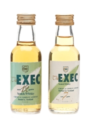 The Exec 7 Year Old & 12 Year Old  2 x 5cl