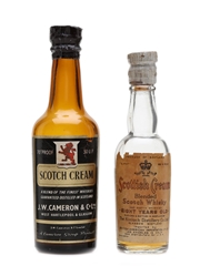 Scottish Scotch Cream Bottled 1940s - 1950s/5cl & 7cl / 40%