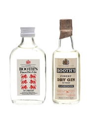 Booth's Finest Dry  2 x 5cl