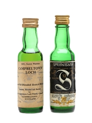 Springbank 12 Year Old & Campbeltown Loch  2 x 5cl