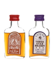 Yates Brothers Rum & Brandy  2 x 7.1cl