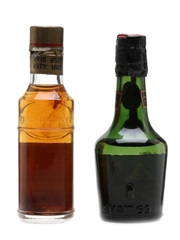 Vat 69 & Mackinlay's Bottled 1960s 2 x 5cl / 40%