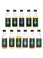 11 x Single Malt Scotch Whisky Cadenhead Miniature