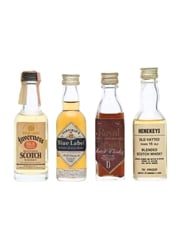4 x Blended Scotch Whisky Miniature 