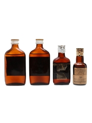 Haig Gold Label Bottled 1950s - 1960s 4 x 5cl - 10cl