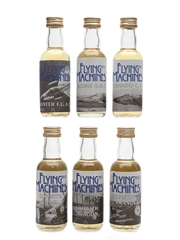 Whisky Connoisseur Flying Machines 8 Year Old Vatted Campbletown Malt 6 x 5cl