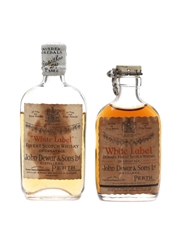 Dewar's White Label Bottled 1950s 2 x 5cl / 40%