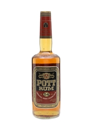 Pott West Indies Rum Bottled 1980s 100cl / 54%