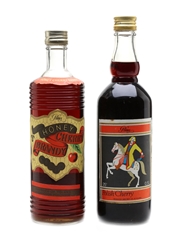 Polmos Cherry Brandy Bottled 1970s 2 x 50cl