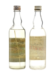 Polmos Zubrowka & Zytnia Rye Bottled 1970s 2 x 50cl / 40%