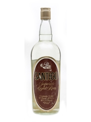 Santiago Superior Light Rum Bottled 1970s - United Rum Distillers 100cl / 40%