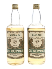 De Kuyper Kummel Bottled 1970s 2 x 100cl / 35%