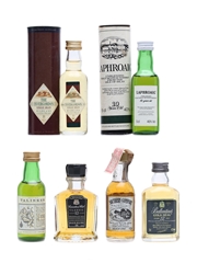 6 x Assorted Whisky & Liqueur Miniatures 