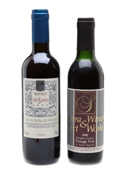 Vin Santo 1989 & California Fortified 1990 Sweet Wines 75cl / 16.5%