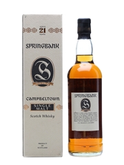 Springbank 21 Years Old Bottled 1990 70cl
