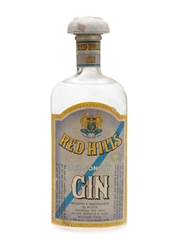 Red Hills Dry London Gin Bottled 1950s 75cl / 45%