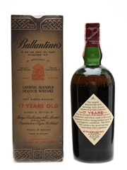 Ballantine's 17 Year Old Bottled 1960s - 21 Brands 75cl / 43%