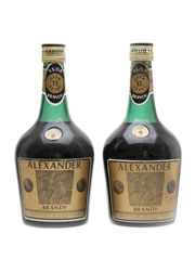 Alexander Cyprus VSOP Brandy x 2