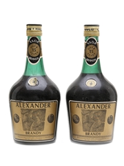Alexander Cyprus VSOP Brandy x 2 Over 15 Years Old 140cl / 40%