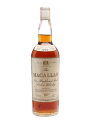 Macallan 1959 Campbell, Hope & King Bottled 1970s - Rinaldi 75cl / 46%