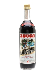 Zucca Elixir Rabarbaro Bitters Bottled 1980s 100cl / 16%