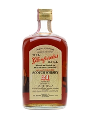 Glenfarclas 21 Year Old Bottled 1970s - Edward Giaccone 75cl / 51.5%