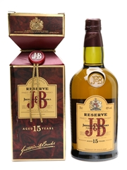 J & B 15 Year Old Reserve  70cl / 40%