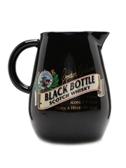 Black Bottle Ceramic Water Jug Medium 