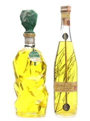 Pinerolo Genepin & Millefiori Cucchi Bottled 1950s & 1960s 2 x 75cl