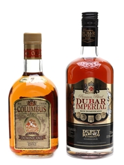 Dubar Imperial & Columbus Anejo Dominican Rum Dupuy Barcelo 75cl & 70cl / 37.5%